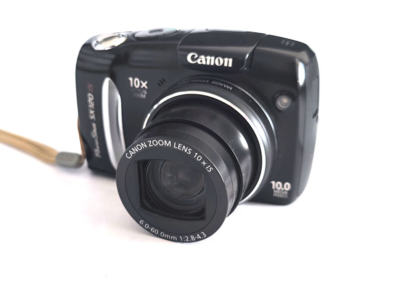 Canon PowerShot SX120 IS фото ракурс 1
