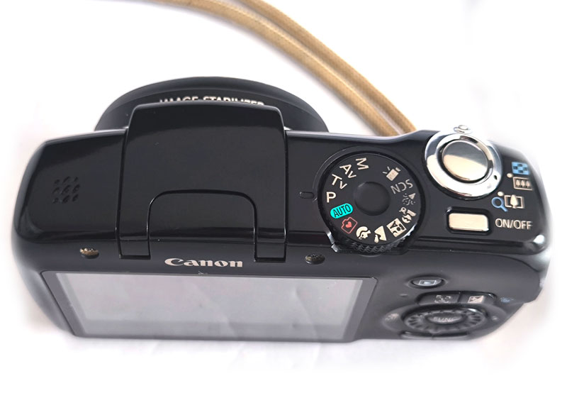Canon PowerShot SX120 IS фото ракурс 3