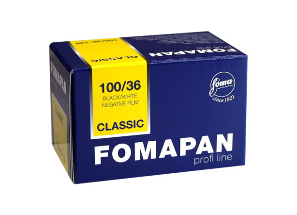 Fomapan 100 фото упаковки 1