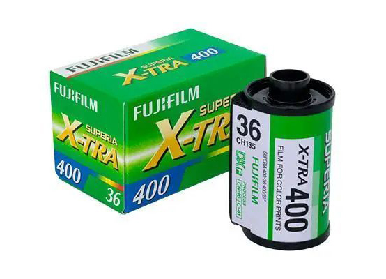 Fujifilm Superia 400 фото упаковки