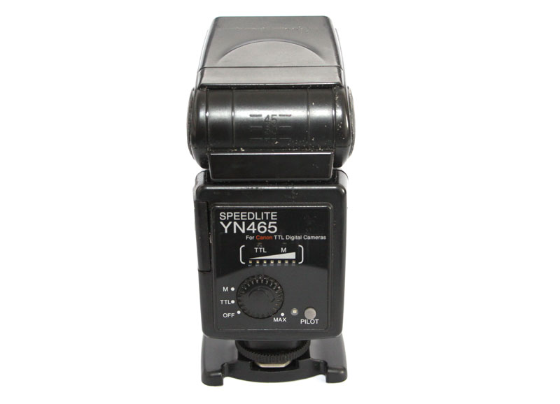 Yongnuo YN-465 TTL Canon фото ракурс 2