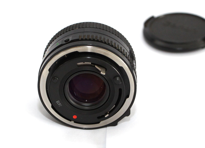 Canon nFD 50 мм F1.8 фото ракурс 3