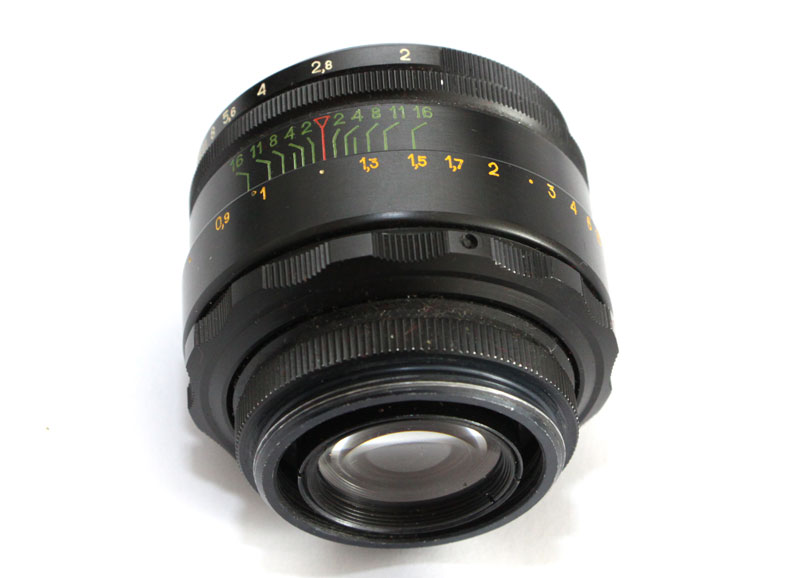 Геліос 44-2 58 мм F2.0 фото ракурс 2